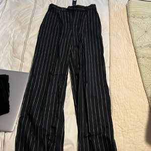 Banana republic wife leg pinstripe pant